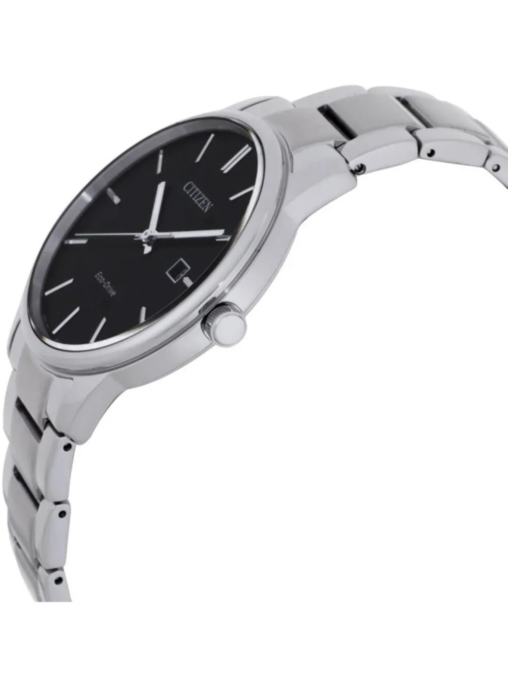 NWT Citizen Pair Eco-Drive Black Dial Men's Watch
